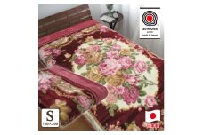 日本製 アクリル マイヤー毛布 シングル ピンク 1枚 (合わせ毛布) N-M-5937[1552]