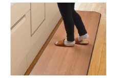 日本製 撥水・消臭・抗菌 キッチンマット 約60×240cm ベージュ 350114674型 [2214]