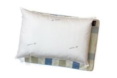 肌温度調整 アウトラストウオッシャブル枕(35×50cm)1個 枕カバー ブルー2枚(マドラス柄) [2295]