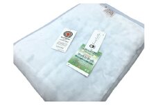 泉大津市産 マイヤー綿毛布 (ニューマイヤー毛布) シングル ブルー 1枚 81710BL [3622]