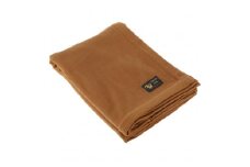 カシミヤ100% 毛布 W73ブラウン シングル [3171]