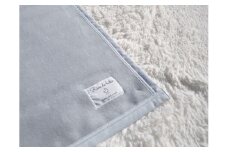 綿100% ベビー毛布(ダークグレー) 85×115cm 毛布の町泉大津市産 [3353] 綿100% オールシーズン 洗える 洗濯可能 速乾 ブランケット 寝具 新生活 冷房対策 贈答品 ギフト 誕生日プレゼント 贈り物 クリスマス 赤ちゃん キッズ N-MM300