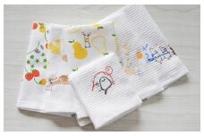 シンジカトウ「ふきぴか」セット｜抗菌・防臭効果 国産 ワッフル 布巾 フキン泉州タオル プレゼント ギフト 贈り物 日本製 [3802]