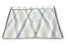 洗える ボリューム満点 マイヤー衿付合わせ毛布 シングルサイズ(約140×200cm) MS-152 グレー [4496]