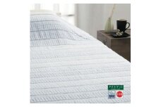 [お肌ここちSTYLE] 泉州タオル タオルケット シングル ブルー 1枚 26352060 BL [4851]
