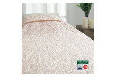 [お肌ここちSTYLE] ジャガードタオルケット シングル ベージュ 1枚 35005111 BE [4860]