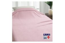 [ロマンスクラウン] ホワレスメキシコ綿 綿毛布 シングル ピンク 1枚 30314118 PI [4871]