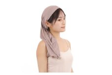 ゴールデンシルク ナイトキャップ ロングタイプ【ピンクベージュ】[4905]