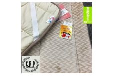 クロスマイヤー 敷パッド セミダブル ベージュ C.R.P加工毛布 1枚 31508SWBE｜毛布の町 泉大津市 国産 [4919]
