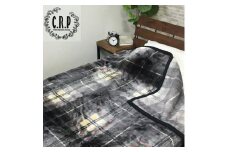 マイヤー毛布 シングル グレー C.R.P加工毛布 1枚 (ニューマイヤー毛布) 11720GY｜毛布の町 泉大津 国産 サイズ・色 家庭洗濯可 [5015]