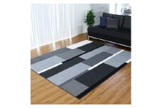 カーペット グラース グレー 190cm×240cm｜日本製 国産 敷物 ラグ 防汚(SR) 防炎 アース防ダニ 抗菌防臭 滑り止め 床暖ホットカーペット対応 [5042]