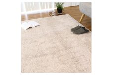 カーペット フロッシュ2 ベージュ 130cm×190cm｜日本製 国産 敷物 ラグ アース防ダニ 抗菌防臭 防炎 滑り止め 床暖ホットカーペット対応 [5075]