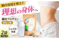Vitafast 乳酸菌プロテイン きなこ味 2袋 シェイカー1個付き プロテイン 運動 ダイエット 美容 腸活 シェイカー 飲みやすい きなこ味 プロテイン 運動 ダイエット 美容 腸活 シェイカー 飲みやすい きなこ味 大阪府高槻市/合同会社会社VITASTRATE[AOCH005]