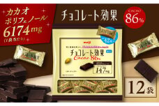 チョコレート効果カカオ86％ 大袋 12袋 約500枚 お菓子 チョコレート チョコ チョコレート効果 チョコレート効果72% カカオ70％以上 86% 大容量 個包装 100枚 500枚 ダイエット ギフト 明治 丸正高木商店[AOAA024]