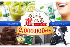 【あとから選べる】高槻市ふるさとギフト 200万円分 チョコ はみがき ダイエット 筋トレ 野菜 ハミガキ 肉 ギフト カタログ あとからセレクト グルメ 食品 お取り寄せ おつまみ 詰め合わせ [AOZZ012]