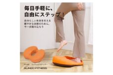 クッションステッパー オレンジ/EX401D[AOAB105] ステッパー サイドステッパー クッションステッパー 昇降運動 ステップ台 減量 有酸素運動 運動不足解消 転倒予防 ストレッチ トレーニング エクササイズ ミニ コンパクト 省スペース コンパクト 軽量 静音 健康 運動 美容 ダイエット 家庭用 初心者 高齢者 シニア リハビリ 人気 定番 おすすめ ギフト プレゼント アルインコ