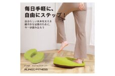 クッションステッパー グリーン/EX401G[AOAB106] ステッパー サイドステッパー クッションステッパー 昇降運動 ステップ台 減量 有酸素運動 運動不足解消 転倒予防 ストレッチ トレーニング エクササイズ ミニ コンパクト 省スペース コンパクト 軽量 静音 健康 運動 美容 ダイエット 家庭用 初心者 高齢者 シニア リハビリ 人気 定番 おすすめ ギフト プレゼント アルインコ