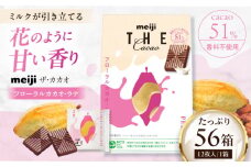 明治ザ・カカオ フローラルカカオ・ラテ 42g×56箱 お菓子 おやつ チョコレート チョコ カカオ 50％ 大容量 小分け 個包装 景品 人気 定番 おすすめ 明治 プレゼント バレンタイン 大阪府高槻市/株式会社 丸正高木商店[AOAA060]