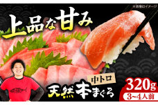 極上！たね熟天然本まぐろ中トロ(320g) 天然 マグロ 鮪 中トロ 刺身 魚 魚介 魚介類 海鮮丼 本マグロ 本まぐろ 本鮪 中とろ 中トロ 冷凍 お刺身 お寿司 大阪府高槻市/本まぐろ直売所 [AOCE009]