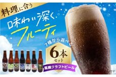 高槻クラフトビール TAKATSUKI FIRST STAR 6本 お酒 ビール クラフトビール 瓶 ギフト 大阪府高槻市/株式会社C-style [AOCI015]
