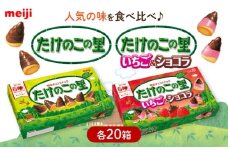 明治 たけのこの里 たけのこの里いちご＆ショコラ 各20箱（計40箱） チョコレート たけのこの里 食べくらべ お菓子 おやつ チョコ クッキー イチゴチョコ スイーツ アソート 大容量 ストック 大阪府高槻市/株式会社 丸正高木商店 [AOAA065]