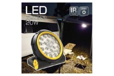 充電式LED 20W マグネット内蔵で冷蔵庫に固定できる 投光器 20W 超軽量 小型 軽量 充電式 作業灯 防災 TYPE-C 停電対策 DIY ワークライト LEDライト アウトドア レジャー 防災 釣り コンパクトYC-03W