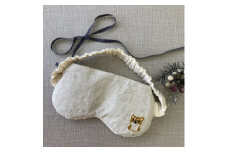 柴犬手刺繍入り小豆アイピロー【1326827】