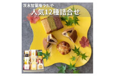 つたや人気製品お試しセット12個入り　和洋折衷菓子【1435881】