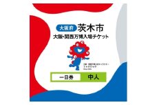 大阪・関西万博入場チケット　一日券(中人)【1644393】