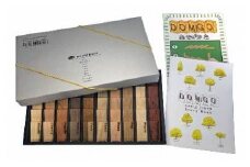 D112　ひっぱるとたちあがる木の標本 DOMIGO world trees