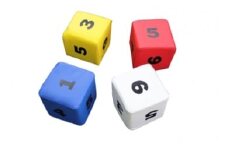 D116　サイコロ4色セット