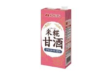A141 米糀甘酒(1L×6本)【メロディアン 甘酒 あま酒 1000ml アルコールゼロ ノンアルコール ノンアル １リットル こめ麹 大阪府 八尾】