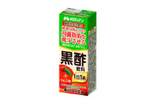 A139 黒酢飲料200mlりんご味(機能性表示食品)24本【メロディアン 黒酢 内臓脂肪 減少 紙パック 酢飲料 飲む酢 ドリンク 飲料 大阪府 八尾】