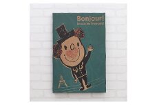 A194　大原そう×Colors ファブリックパネル「Bonjour！」CFD0208