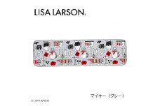E142　4色から選べるLISALARSON リサ・ラーソン キッチンマット 50×180cm　グレー（マイキー）