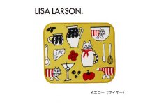 B272　4色から選べるLISALARSON リサ・ラーソン バスマット 50×60cm【イエロー（マイキー）】