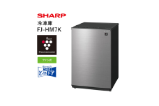 U113　SHARP 冷凍庫 FJ-HM7K-H（メタリックグレー） 【シャープ 電化製品 家電 キッチン キッチン家電 冷凍 冷蔵 プラズマクラスター 右開き 左開き 新生活 正規品 大阪府 八尾市 返礼品】