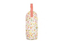 B308 ミキハウス オレンジお花柄 ミルクボトルケース【mikihouse ベビー ベビー用品 哺乳瓶 ほ乳瓶 哺乳瓶ケース 大阪府 八尾市】