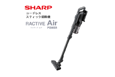 J160　SHARP コードレススティック掃除機 EC-SR11-B（ブラック系）【シャープ 電化製品 家電 生活家電 コードレス スティック クリーナー 掃除機 パワー 長時間 新生活 正規品 大阪府 八尾市 返礼品】