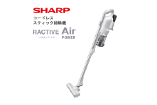 J160　SHARP コードレススティック掃除機 EC-SR11-W（ホワイト系）【シャープ 電化製品 家電 生活家電 コードレス スティック クリーナー 掃除機 パワー 長時間 新生活 正規品 大阪府 八尾市 返礼品】