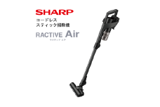 U126　SHARP コードレススティック掃除機 EC-AR11-B（ブラック系）【シャープ 電化製品 家電 生活家電 コードレス スティック クリーナー 掃除機 軽量 新生活 正規品 大阪府 八尾市 返礼品】