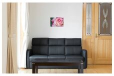 レザーフォトパネル 45cm×30cm【写真パネル オーダー 合成皮革製 手作業 インテリア】