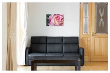 レザーフォトパネル 60cm×40cm【写真パネル オーダー 合成皮革製 手作業 インテリア】