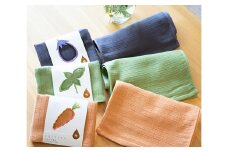 雫～SHIZUKU～キッチンタオル 7枚【泉州タオル 国産 吸水 普段使い シンプル 日用品】