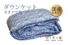 ダウンケット シングル 140cm×190cm 訳あり 柄おまかせ【国産 羽毛 ふとん 寝具 掛け布団 羽毛ふとん】