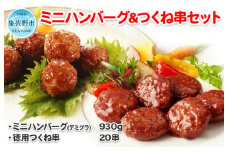 人気のハンバーグとつくね 2種セット【冷凍 惣菜 簡単調理 一人暮らし】