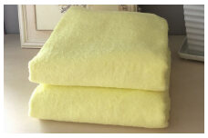 超大判バスタオル２枚セット（サンキスイエロー）泉州タオル 90×170cm【泉州タオル 国産 吸水 普段使い 無地 シンプル 日用品 家族 ファミリー】