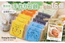 【スピード発送】無添加手作り石鹸 全種類セット！迷ったらコレ！（各80g×計16個）