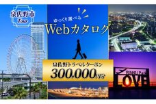 大阪府 泉佐野市 旅行クーポン 300,000円分 温泉 体験  観光 旅行 ホテル 旅館 老舗 高級 トラベル チケット 家族 カップル 宿泊 予約 おすすめ 父の日 母の日 旅行券 宿泊券