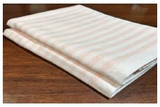 国内製造 ガーゼバスタオル 2枚（ピンク）薄手 60×120cm【泉州タオル 国産 吸水 普段使い シンプル 日用品】